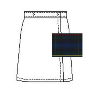 1014BP - Skort - Blend Plaids - P55