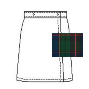 1014BP - Skort - Blend Plaids - P81