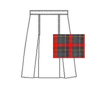 1034PP - Skirt Model 34 - Polyester Plaids - P66