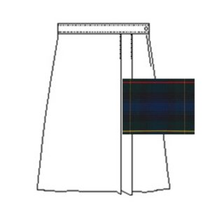 1579BP - Skort Model UD - Blend Plaids - P55