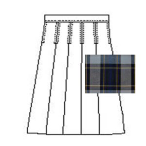1943BP - Skirt Model 43 - Blend Plaids - P57