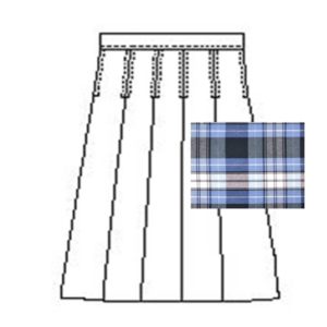 1943BP - Skirt Model 43 - Blend Plaids - P76