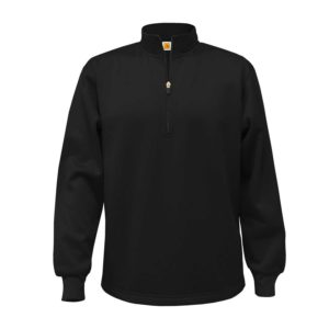 6133 - Performance Fleece Quarter-Zip Pullover - Performance Midnight Black