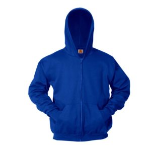 6247 - Full-Zip Hooded Fleece Sweatshirt - Dark Royal