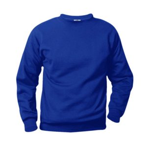 6254 - Crew Neck Fleece Sweatshirt - Dark Royal