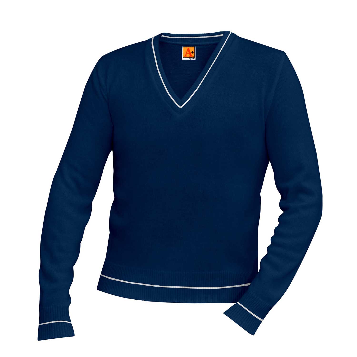 Varsity v sales neck sweater
