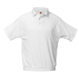 8311 - Jersey Knit Short Sleeve Overshirt (Unisex) - White