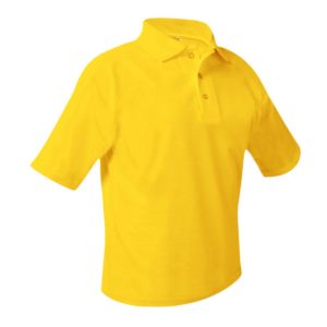8760 - Pique Knit Short Sleeve Shirt (Unisex) - ST Maize Yellow