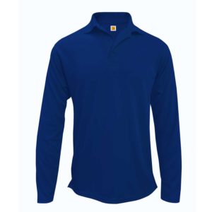 8956 - Performance Dri-Fit  Jersy Knit Long Sleeve Shirt (Unisex) - Dark Royal