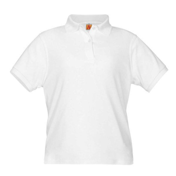 9737 - Interlock Knit 2-Button Short Sleeve Polo Shirt (Female)