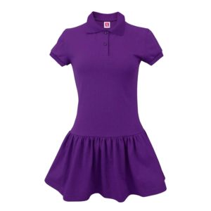9729 - Jersey Knit Dress - Tulane Purple