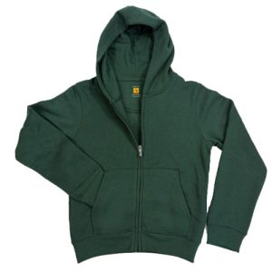 6143 - Long Sleeve Full Zip Hoodie w/Roo Pocket