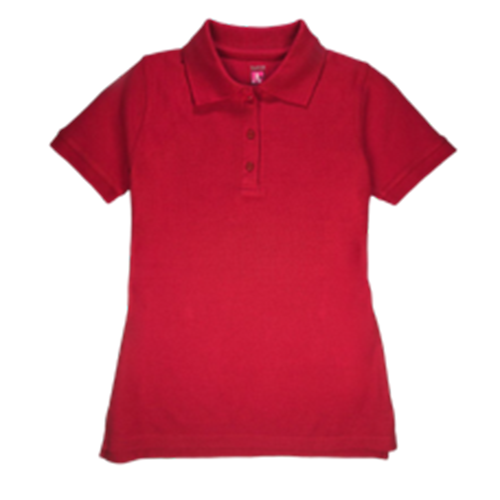 9735 - Fem Fit Short Sleeve Pique Polo w/ rib cuff