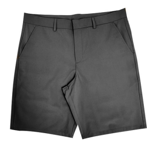 7137 - Alexander Boys & Mens 4-way Stretch Performance Walk Short - Black