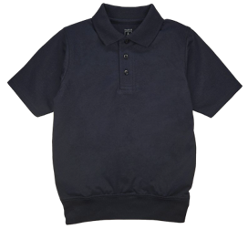 8311 - Jersey Knit Short Sleeve Overshirt (Unisex) - Black