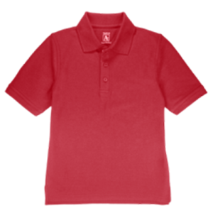 8761 - Co-Ed Short Sleeve Pique Polo w/ Rib Cuff - Red