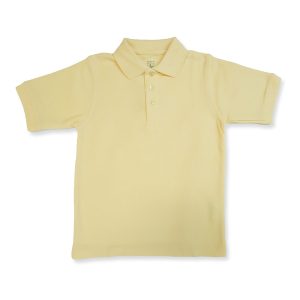 8761 - Co-Ed Short Sleeve Pique Polo w/ Rib Cuff - Cornsilk