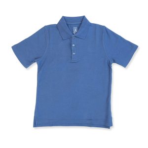 8760 - Co-Ed Short Sleeve Pique Polo w/hem cuff - Navy
