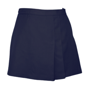 1579TT - Double Pleat Skort, Tech Twill